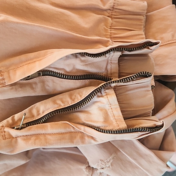 PacSun Pink Joggers with zipper detail at ankle - Picture 9 of 11